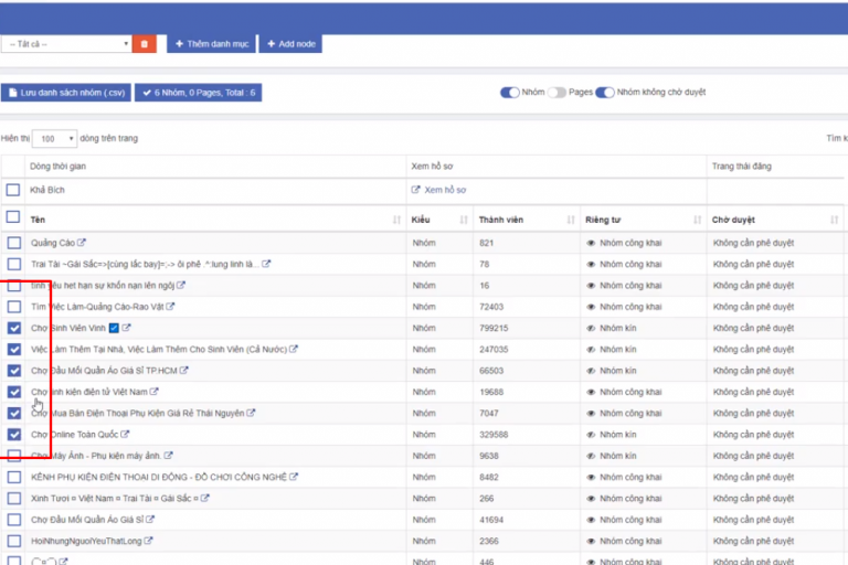 Chuẩn bị nội dung cần lên lịch