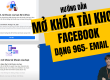 cach mo khoa tai khoan facebook