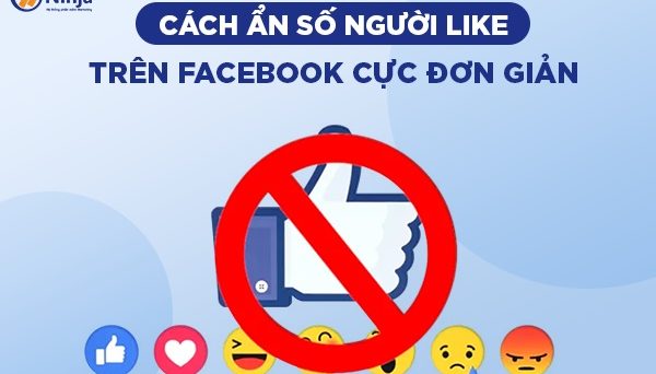 cách ẩn số người like trên facebook