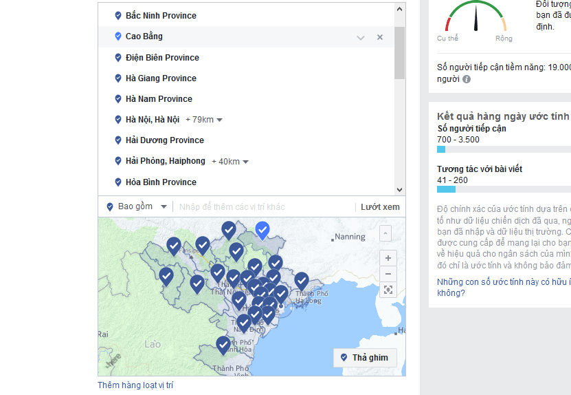 Ưu điểm của chạy quảng cáo facebook theo khu vực