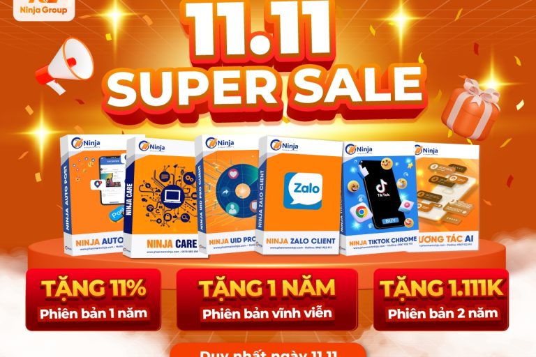 Chương trình Super Sale 11.11