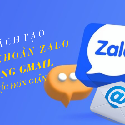 Tạo tài khoản zalo bằng gmail
