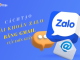 Tạo tài khoản zalo bằng gmail